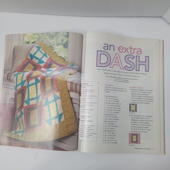 Lot of 8 QUILT & MORE Magazines by Better Homes & Gardens Creative Collection - Picture 15 of 16